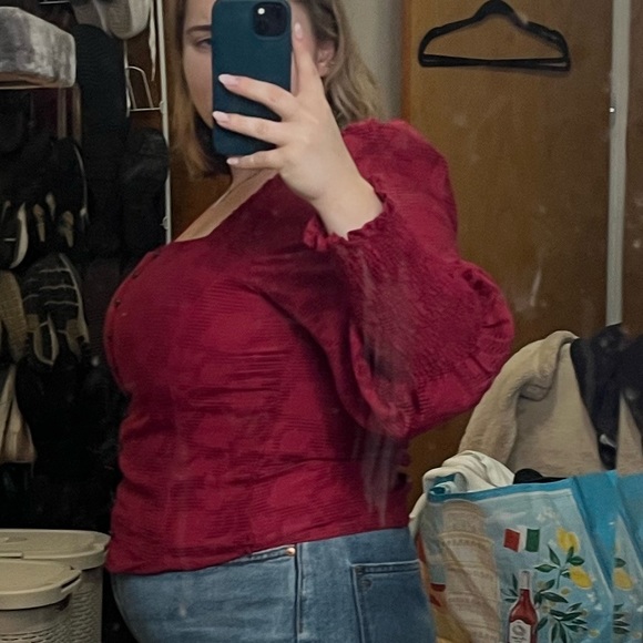 Anthropologie Square-Neck Blouse - Picture 5 of 6